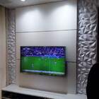 Kit 4 Placas Relevo Revestimento Decorativo Choc Flexivel For