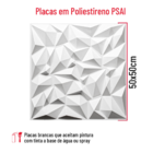 Kit 4 Placas Relevo Revestimento Decorativo Choc Flexivel For