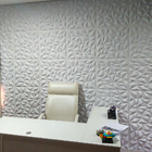 Kit 4 Placas Relevo Revestimento Decorativo Choc Flexivel For