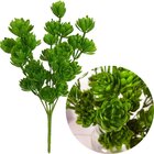 Kit 4 Planta Artificial Broto Suculenta Arranjo Flor 30cm