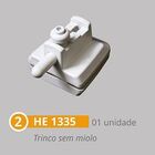 Kit 4 Polímero Para Instalação De Janelas De Correr 2 Folhas