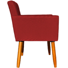 Kit 4 Poltrona Para Sala Recepção Consultório Cadeira Nina Su