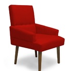 Kit 4 Poltronas Cadeiras Decorativa Sala De Jantar Itália Sue