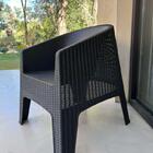 Kit 4 Poltronas De Jardim E Piscina Ibiza