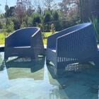 Kit 4 Poltronas De Jardim E Piscina Ibiza