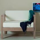 Kit 4 Poltronas De Varanda Gourmet Madeira Maciça Com Almofad