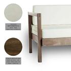 Kit 4 Poltronas De Varanda Gourmet Madeira Maciça Com Almofad