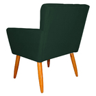 Kit 4 Poltronas Decorativa Para Sala De Estar Cecília Suede V