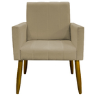 Kit 4 Poltronas Decorativa Para Sala Recepção Consultório Esc