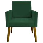 Kit 4 Poltronas Decorativa Para Sala Recepção Consultório Esc