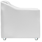 Kit 4 Poltronas Decorativa Para Sala Recepção Manicure Cadeir