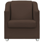 Kit 4 Poltronas Decorativa Para Sala Recepção Manicure Cadeir