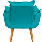 Kit 4 Poltronas Decorativa Para Sala Recepção Manicure Consul