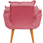 Kit 4 Poltronas Decorativa Para Sala Recepção Manicure Consul