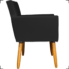 Kit 4 Poltronas Decorativa Para Sala Recepção Nina Corino Pre