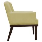 Kit 4 Poltronas Decorativa Sala De Estar Alyssa Pés Madeira C