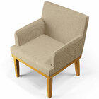 Kit 4 Poltronas Decorativas Para Sala De Estar E Recepção Bea