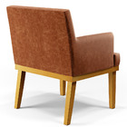 Kit 4 Poltronas Decorativas Para Sala De Estar E Recepção Bea