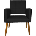 Kit 4 Poltronas Decorativas Para Sala, Manicure, Quarto  Isa