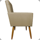 Kit 4 Poltronas Decorativas Para Sala, Manicure, Quarto  Isa