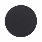 Kit 4 Porta-Copos de Silicone Preto Oikos