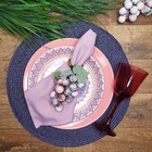 Kit 4 Porta Guardanapo Cacho De Uva Prime