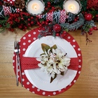 Kit 4 Porta Guardanapo Celebration Lírios Da Charlo Branco