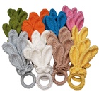 Kit 4 Porta Guardanapos Amigurumi Orelha Coelho Da Páscoa Gla