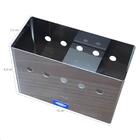 Kit 4 Porta Guardanapos De Inox Para Lanchonetes Confeitarias