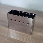 Kit 4 Porta Guardanapos De Inox Para Lanchonetes Confeitarias