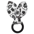 Kit 4 Porta Guardanapos Orelha Coelho Da Páscoa Floral Black