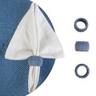 Kit 4 Porta Guardanapos Requinte Safira