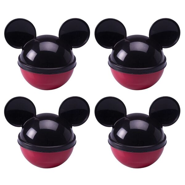 Kit 4 Porta Objetos Lembrancinha Aniversário Mickey 220ml - P