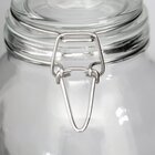 Kit 4 Potes De Vidro Hermético Tampa Vedação Conserva 3,1l