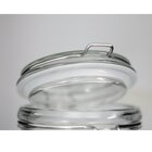 Kit 4 Potes De Vidro Hermético Tampa Vedação Conserva 3,1l