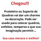 Kit 4 Prateleiras De Parede Pinus 70cm Quadros Fotos Livros