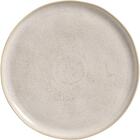 Kit 4 Pratos Fundos 22cm E 4 Rasos 27cm Cerâmica Off White Bi