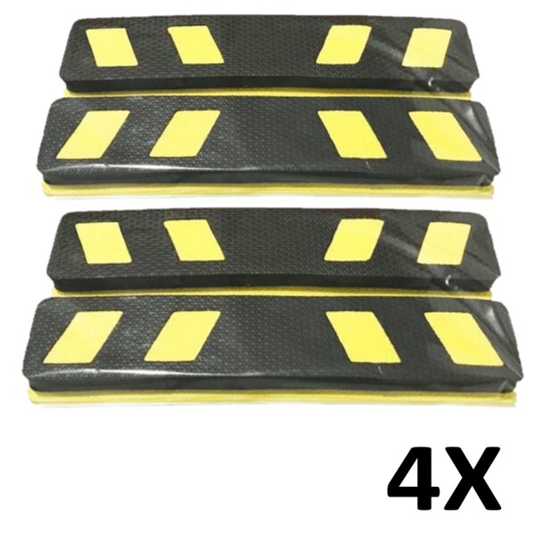 Kit 4 Protetores Para-choque Garagem Estacionamento Em Eva