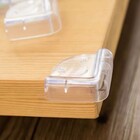 Kit 4 Protetores Silicone Para Quinas Cantos Cantoneira Clink