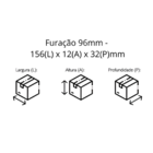 Kit 4 Puxador Haste Redondo Em Metal Inox 96mm Para Gaveta