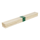 Kit 4 Quadrados de Madeira Pinus Natural 1x5x50cm Madeiras Lega