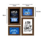 Kit 4 Quadros Decorativos Churrasco Cerveja Bebidas Frases Ár