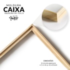 Kit 4 Quadros Decorativos Com Moldura Feminino Plantas Sala