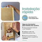 Kit 4 Quadros Decorativos Com Moldura Feminino Plantas Sala