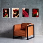 Kit 4 Quadros Umbanda - Maria Padilha 33x24cm Moldura:madeira