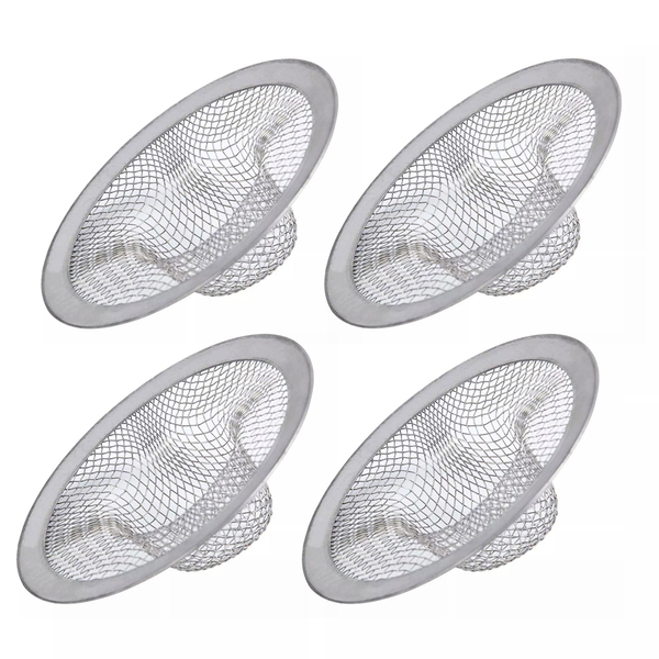 Kit 4 Ralinho Para Pia Cozinha Tanque Inox Top 1.1/4 72mm