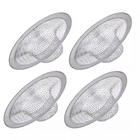 Kit 4 Ralinho Para Pia Cozinha Tanque Inox Top 1/2 52mm