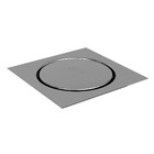 Kit 4 Ralos Click Aço Inox Inteligente Banheiros Lavabos Casa