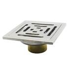 Kit 4 Ralos Inteligente Aço Inox Anti Odor Insetos 10x10 Banh