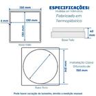 Kit 4 Ralos Oculto 15 X 15 Sistema Drenagem Invisível Seca Pi